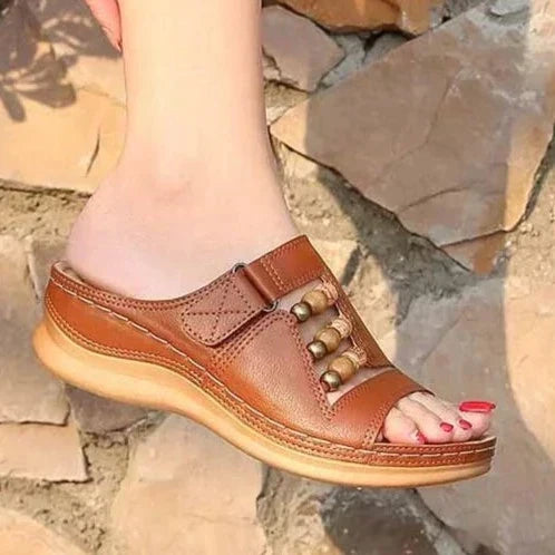 Women's Summer Orthopedic Sandals Brown