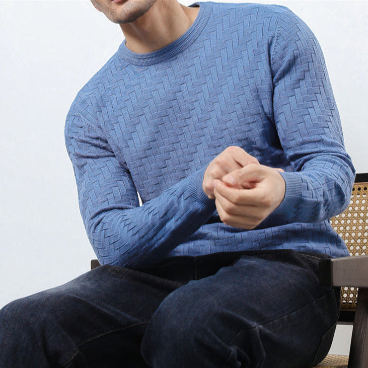 Men's Crewneck Sweatshirt - Classic Style and Comfort-MODAUTLET