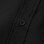 Lightweight Cotton Linen Short Sleeve Shirt Mandarin Collar