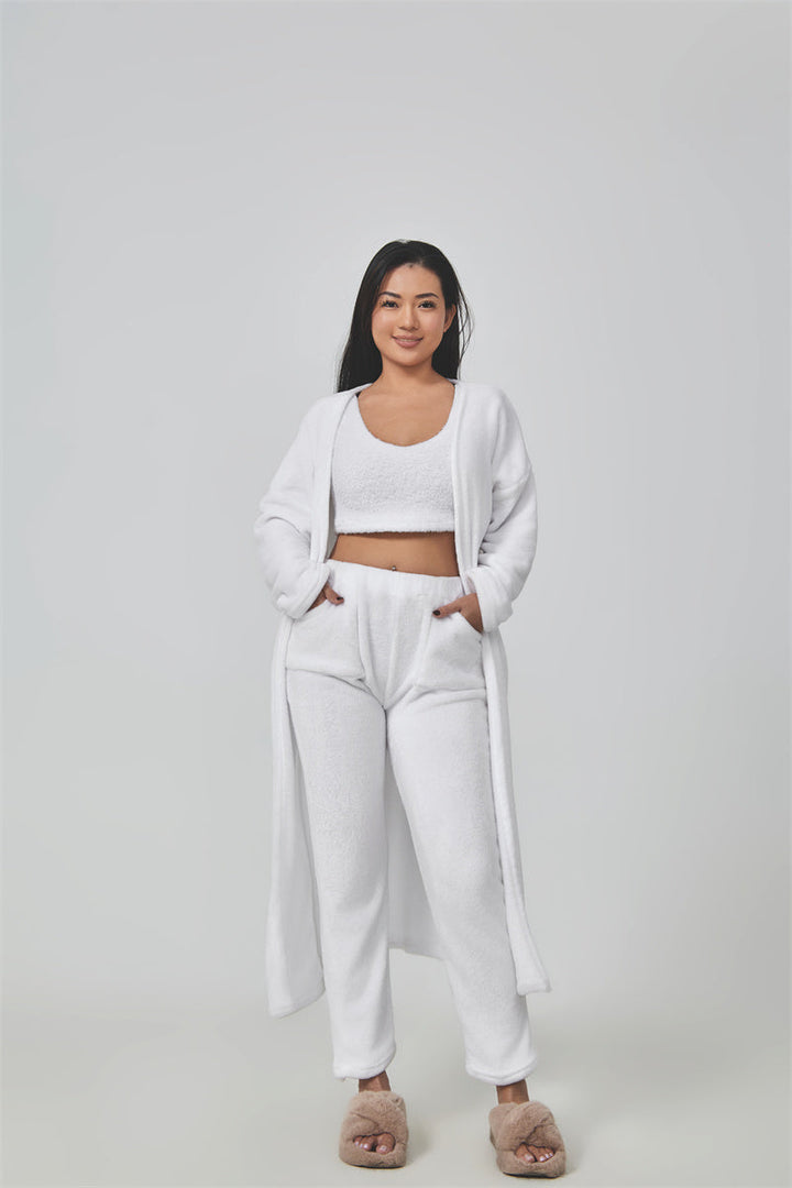 Cozy 3‑Piece Women's Lounge & Pajama Set-MODAUTLET