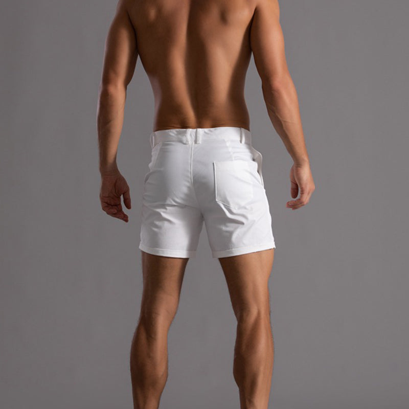 Men's Linen Shorts With Pockets For Summer Comfort All Day-MODAUTLET