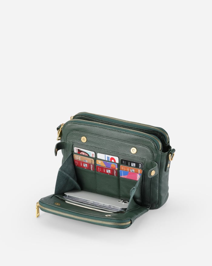 Crossbody Leather Shoulder Bags-MODAUTLET