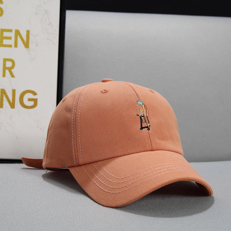 Small Letters Sun Visor Baseball Cap for Face Protection
