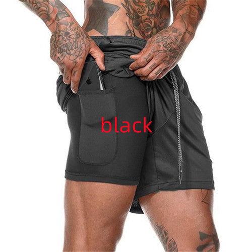 Pocket Compression Shorts With Pockets For Running-MODAUTLET