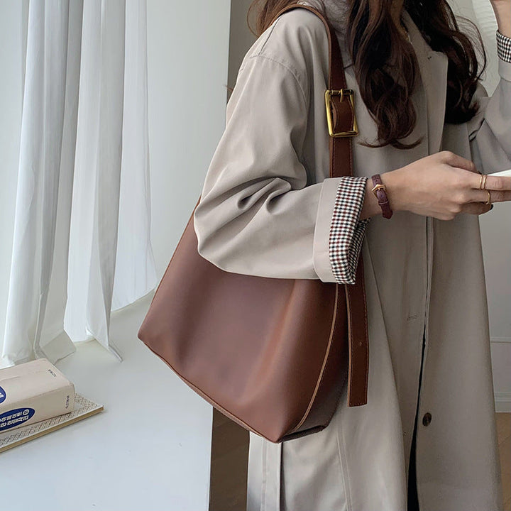 Minimalist PU Leather Bag For Women Everyday Essentials-MODAUTLET