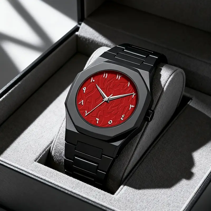 Black Inferno Timepiece-MODAUTLET