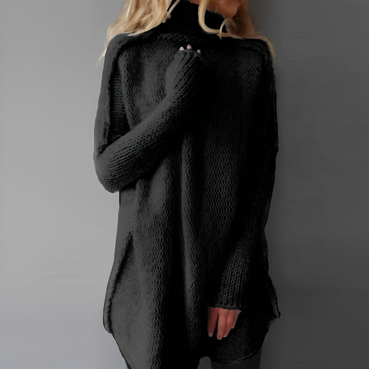 Women's Chunky Knit Turtleneck Sweater