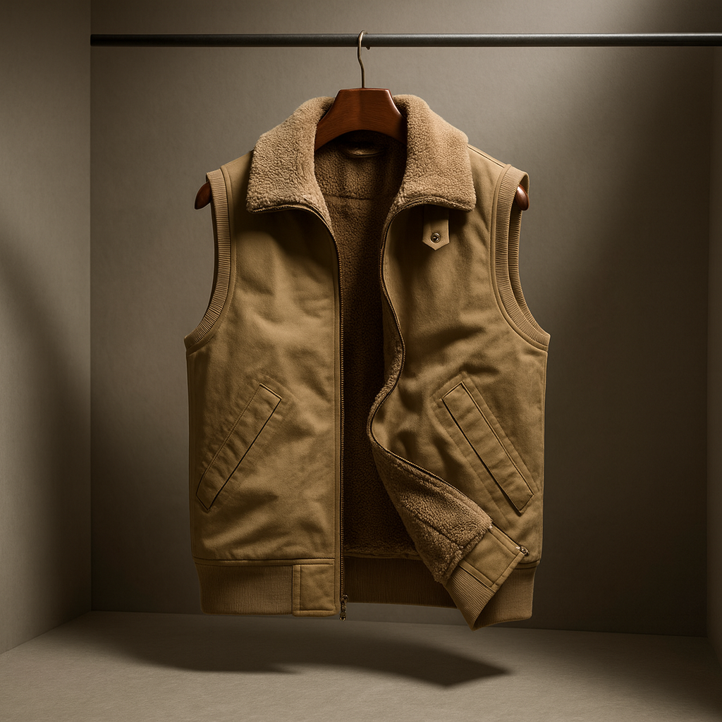 Cozy Fleece Vest for Ultimate Comfort Desert