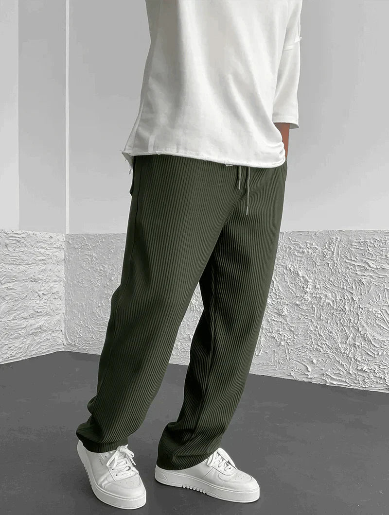 Men's Slim Fit Stretch Trousers for Style and Comfort-MODAUTLET