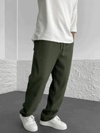 Men's Slim Fit Stretch Trousers for Style and Comfort
