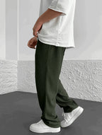 Men's Slim Fit Stretch Trousers for Style and Comfort