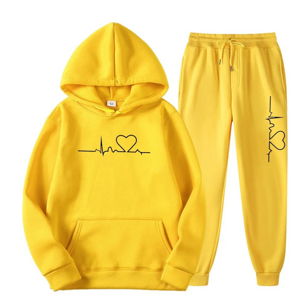 Hazel | Conjunto de Loungewear Relaxado de Duas Peças para Mulher