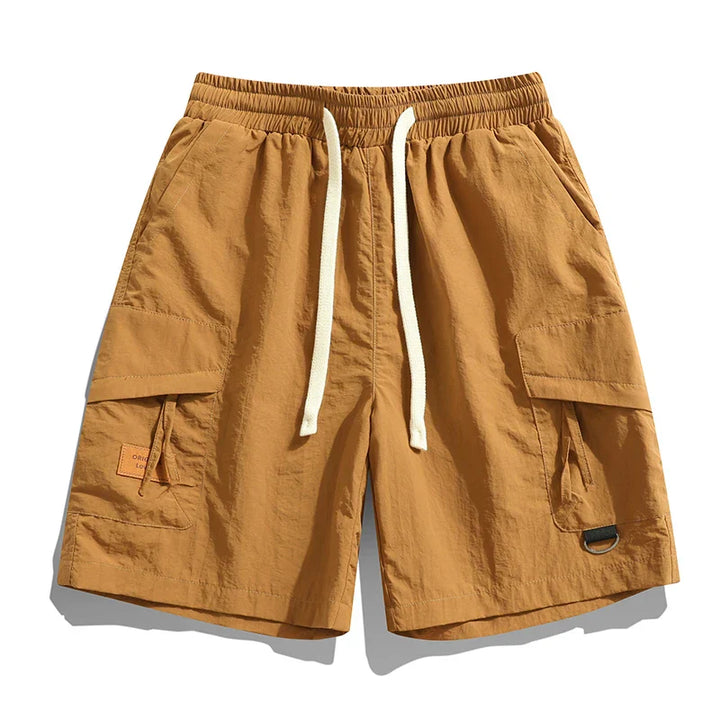 George | Men's Cargo Shorts with Drawstring, Knee Length