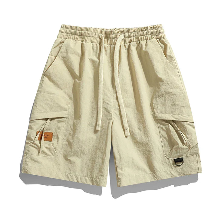 George | Men's Cargo Shorts with Drawstring, Knee Length