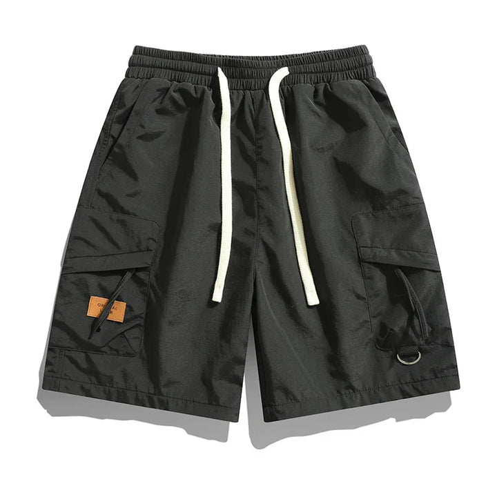 George | Men's Cargo Shorts with Drawstring, Knee Length