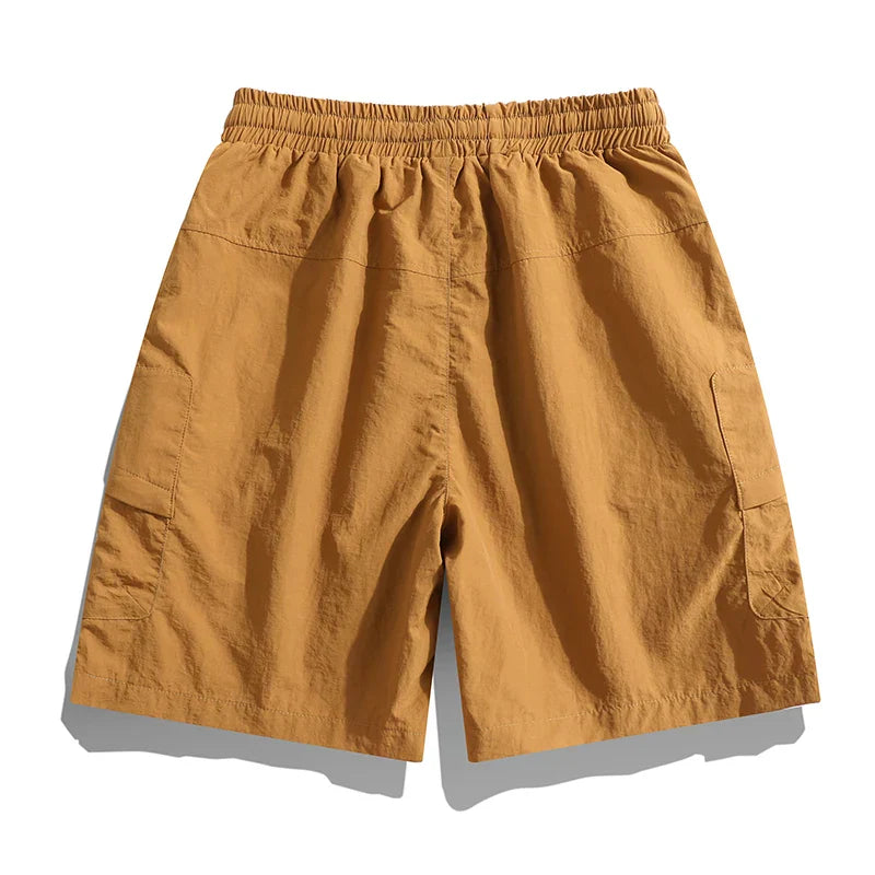 George | Men's Cargo Shorts with Drawstring, Knee Length