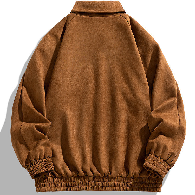 Men's Suede Jacket - Stylish and Versatile Outerwear