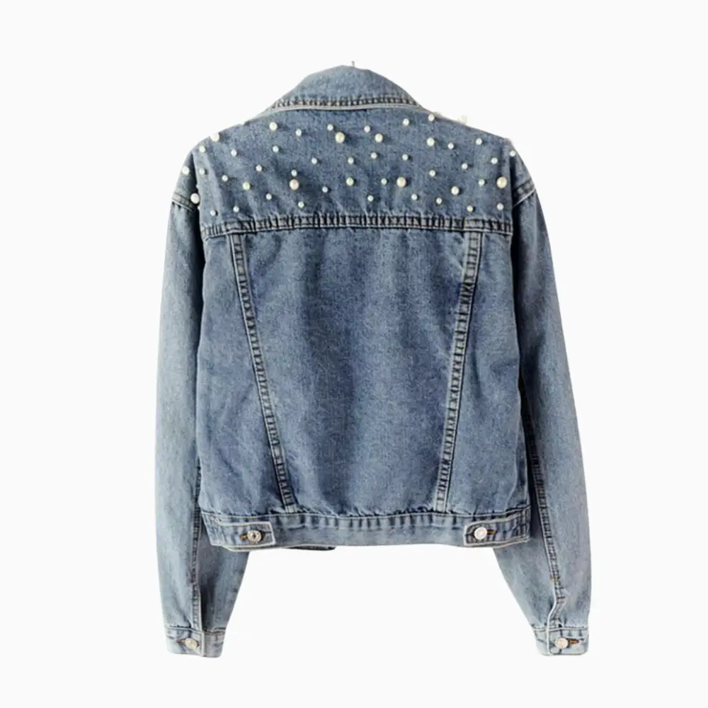 Pearl Denim Jacket for Women