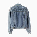 Pearl Denim Jacket for Women