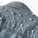 Pearl Denim Jacket for Women