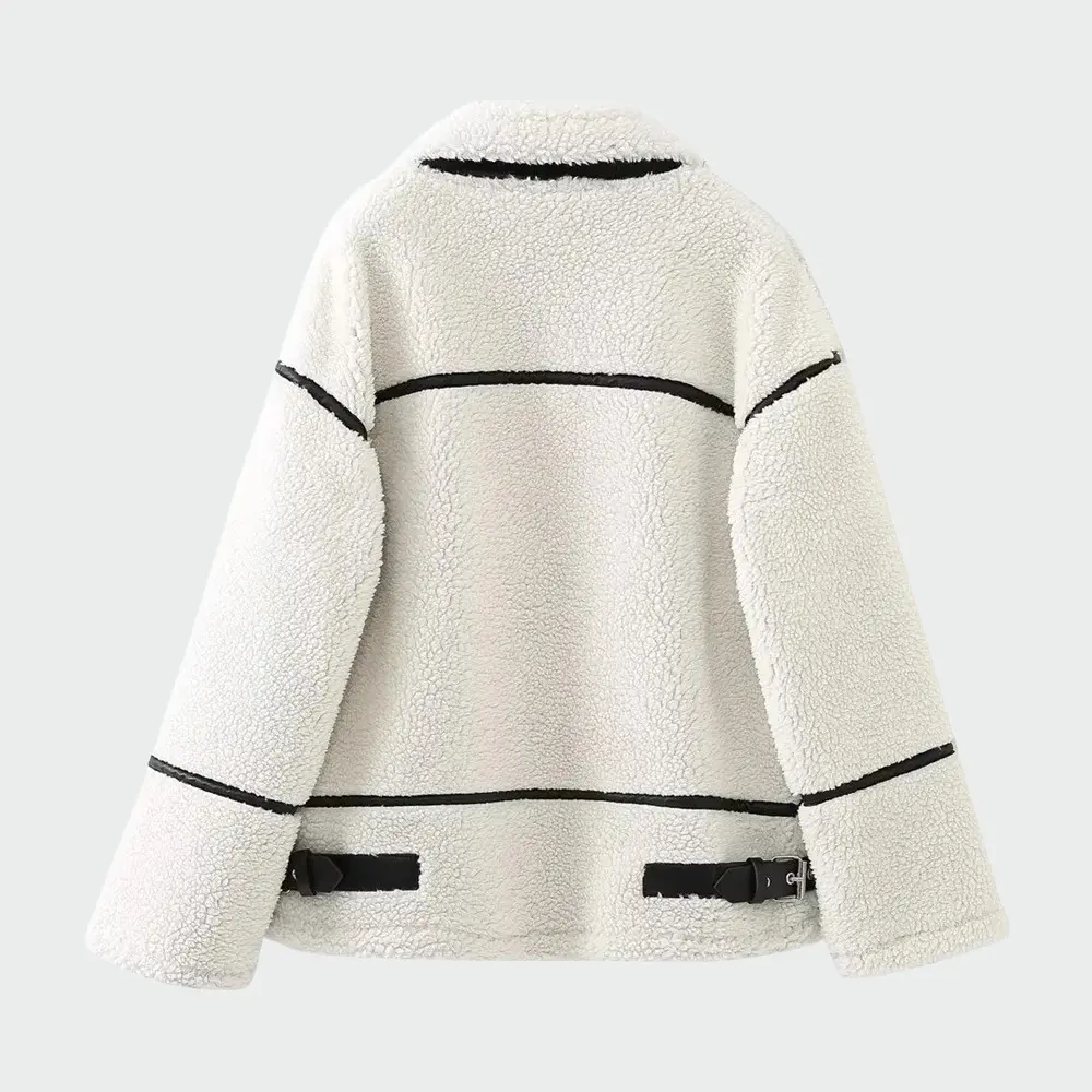 Chic Faux Fur Jacket for Stylish Comfort