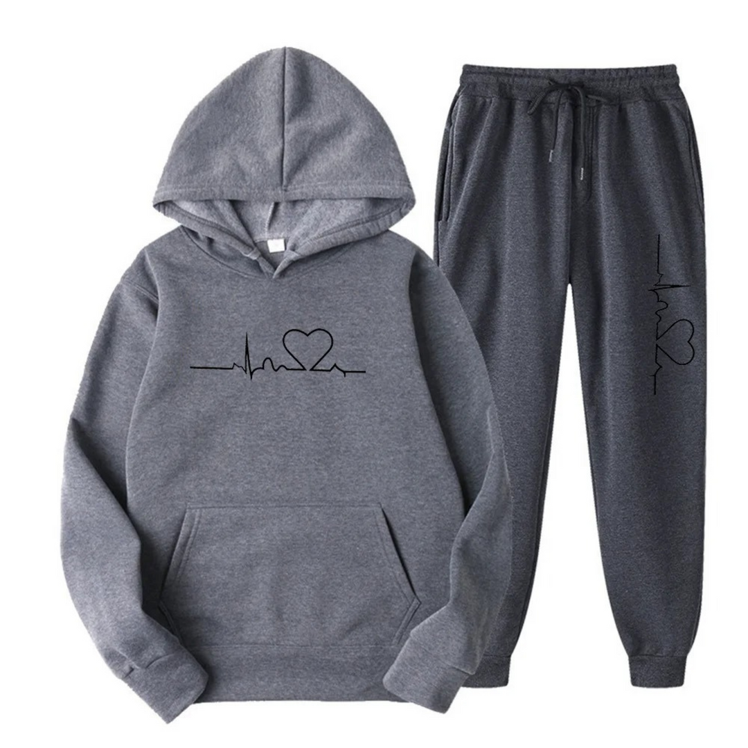 Hazel | Conjunto de Loungewear Relaxado de Duas Peças para Mulher