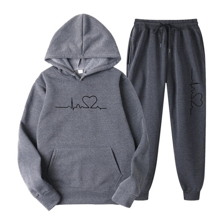 Hazel | Conjunto de Loungewear Relaxado de Duas Peças para Mulher
