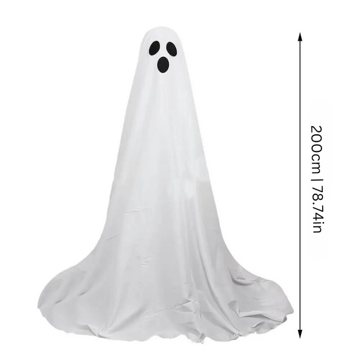 Halloween-Leuchtende Geister-Gartendekoration mit LED-Beleuchtung, 78in hoch