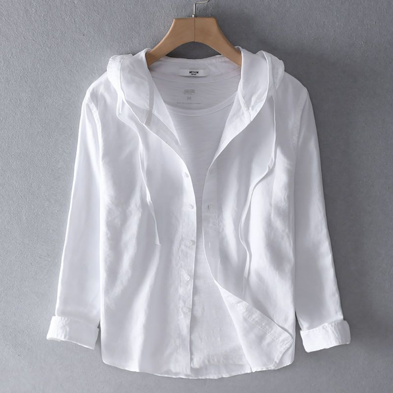 Nova Linen Shirts White
