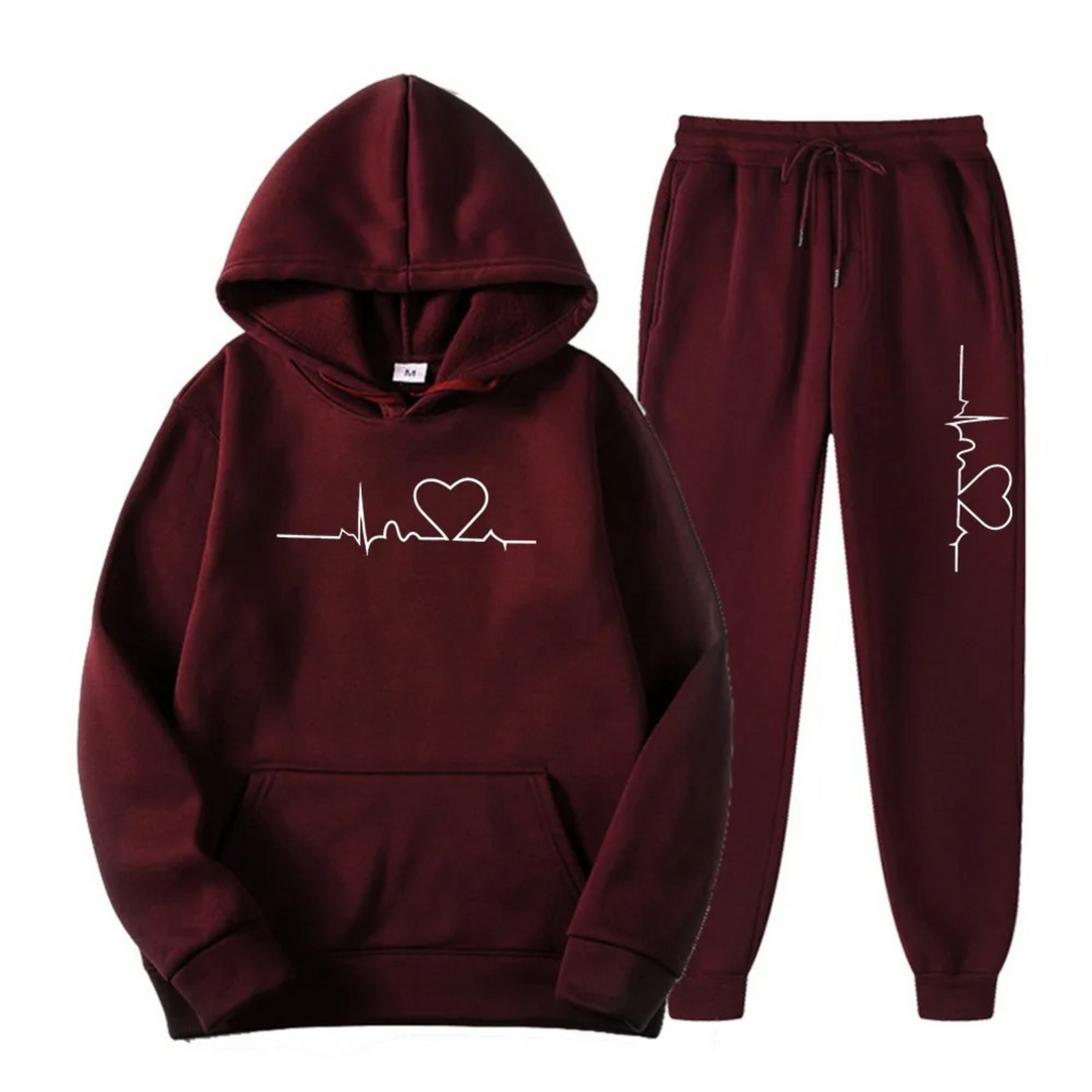 Hazel | Conjunto de Loungewear Relaxado de Duas Peças para Mulher