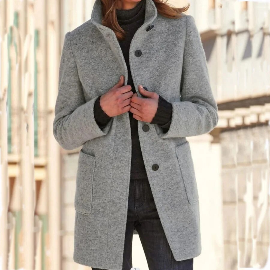 Women's Soft Jacket - Comfortable and Stylish Gray