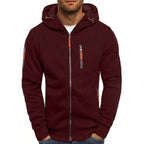 Jarrett | Men's Hooded Sweatshirt Red