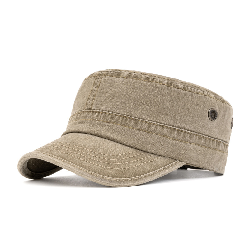 Jake | Men's Vintage Style Cap Khaki