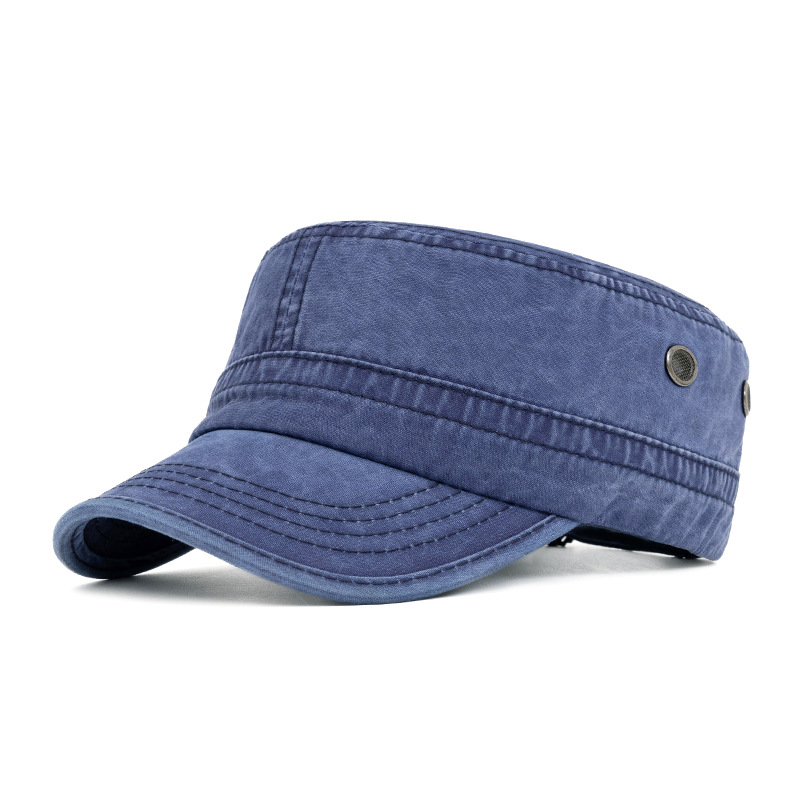 Jake | Men's Vintage Style Cap Blue