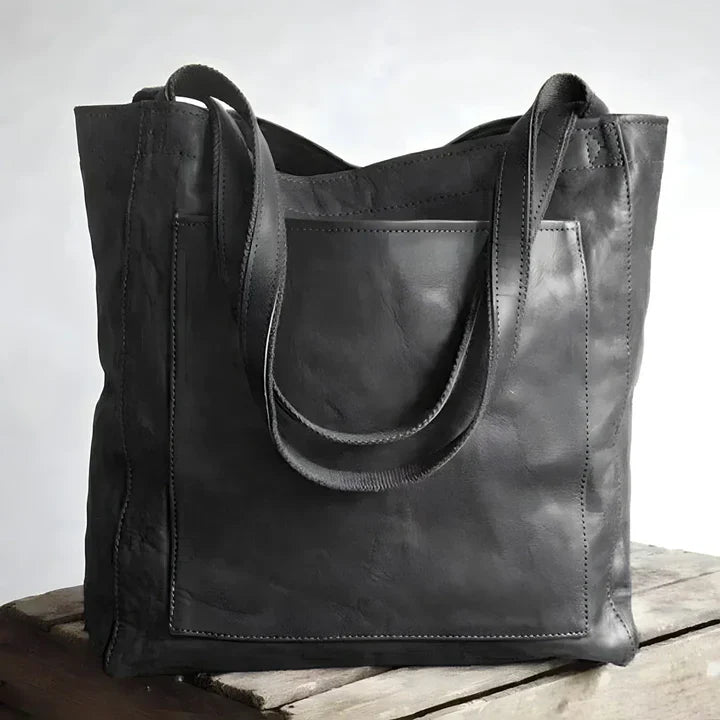 Leather Shoulder Bag For Women Stylish Everyday Carryall-MODAUTLET