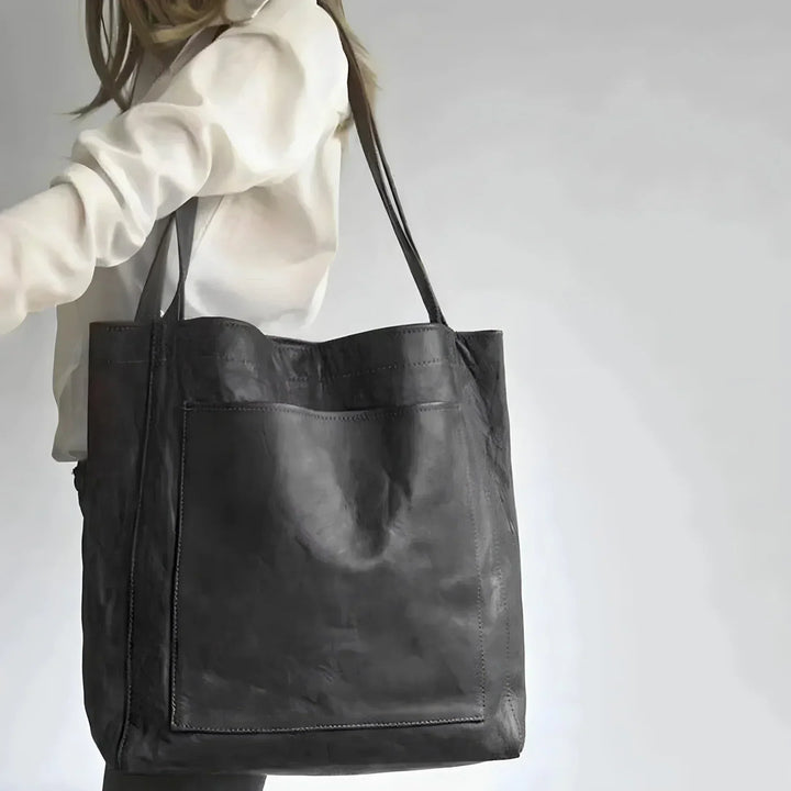 Leather Shoulder Bag For Women Stylish Everyday Carryall-MODAUTLET