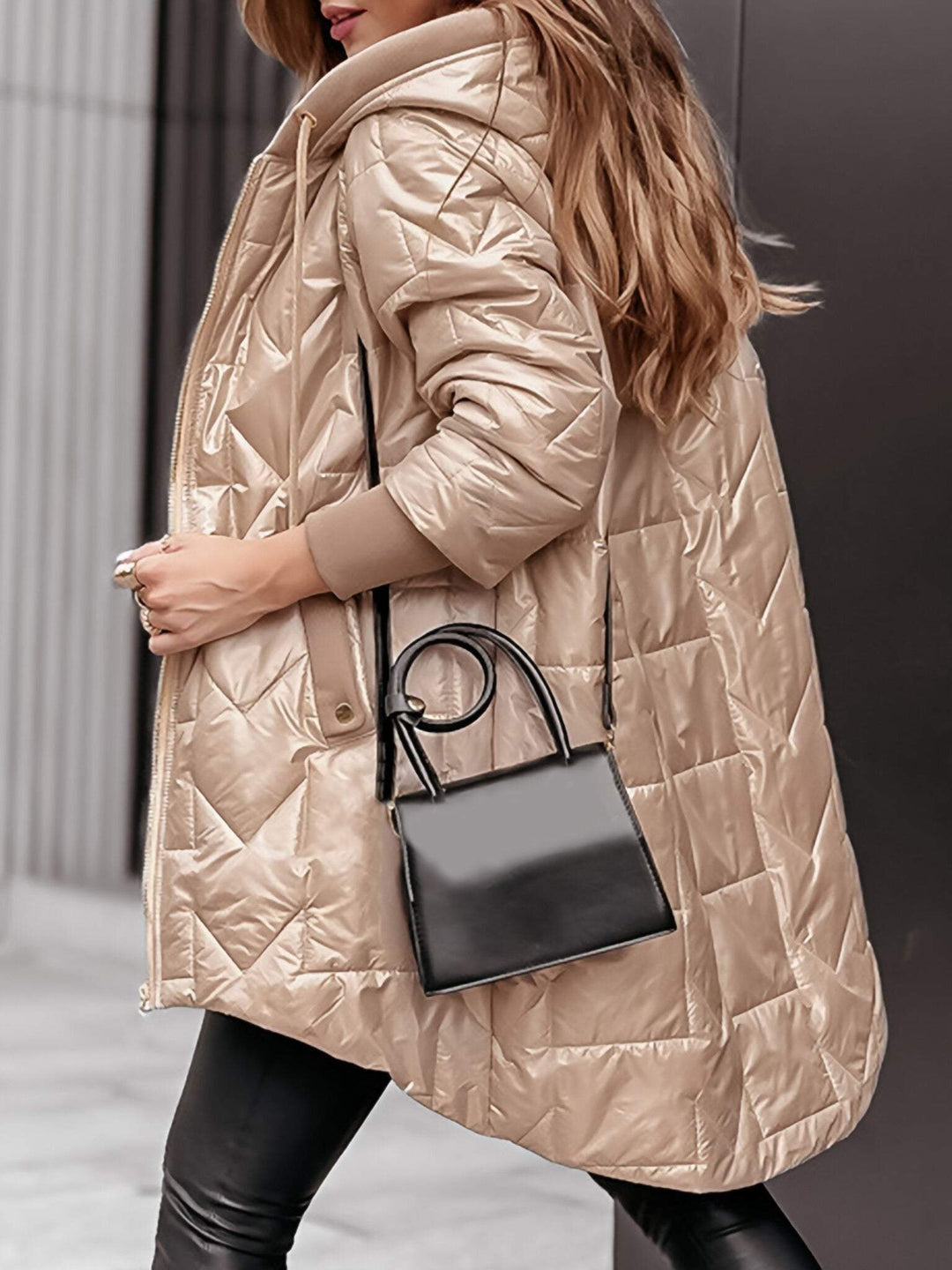 Women's Hooded Winter Jacket Puffer Coat For Cold Weather-MODAUTLET