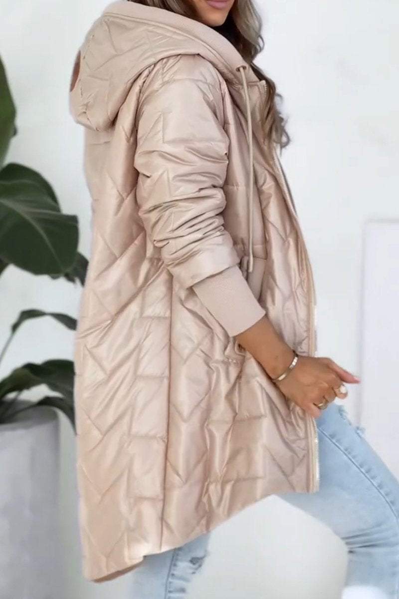 Women's Hooded Winter Jacket Puffer Coat For Cold Weather