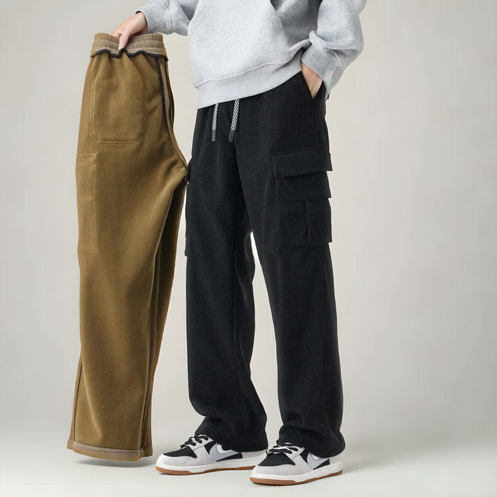 Men's FlexFit Ultra Soft Cargo Sweatpants-MODAUTLET