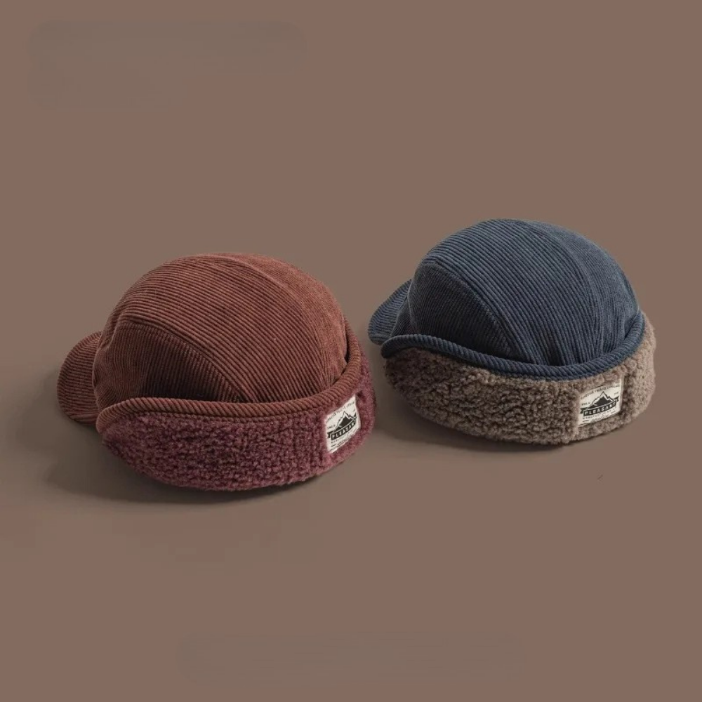 Stylish Corduroy Trapper Hat for All Seasons-MODAUTLET