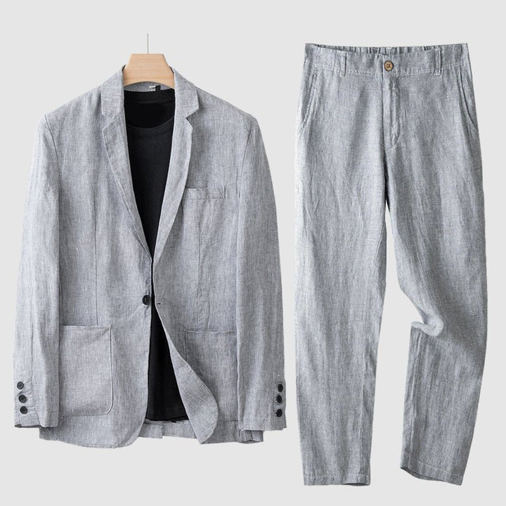 Men's Premium Business Linen Set-MODAUTLET