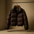 Jeanette Cropped Down Jacket - Lightweight, Stylish Warmth for Effortless Winter Chic