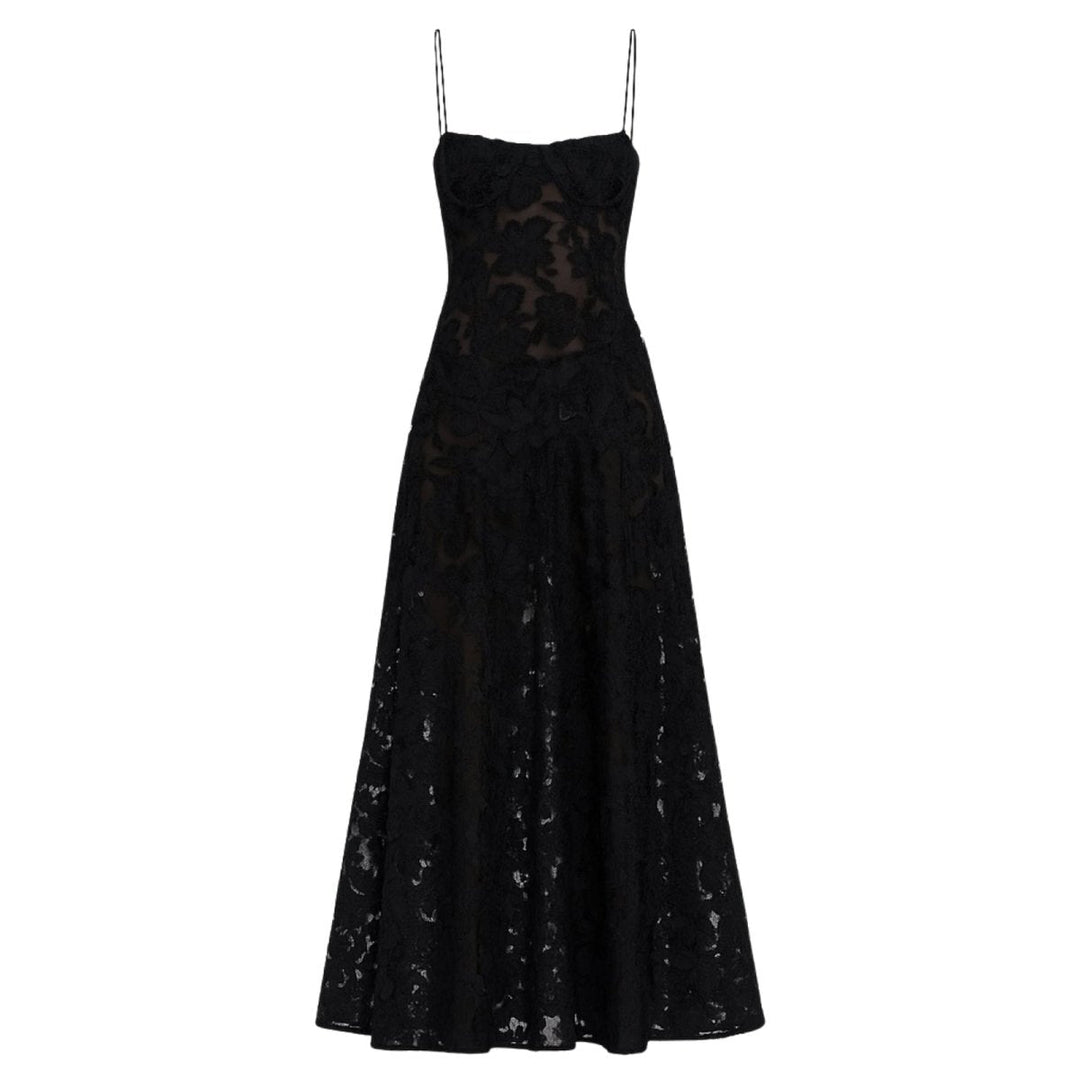 Jennifer | Vestido Maxi Fluído de Festa Sem Mangas para Mulher
