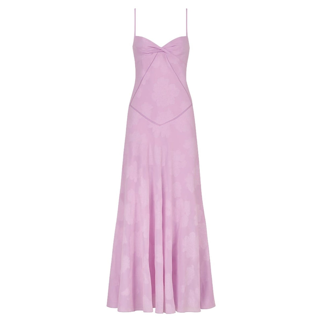 Jennifer | Vestido Maxi Fluído de Festa Sem Mangas para Mulher