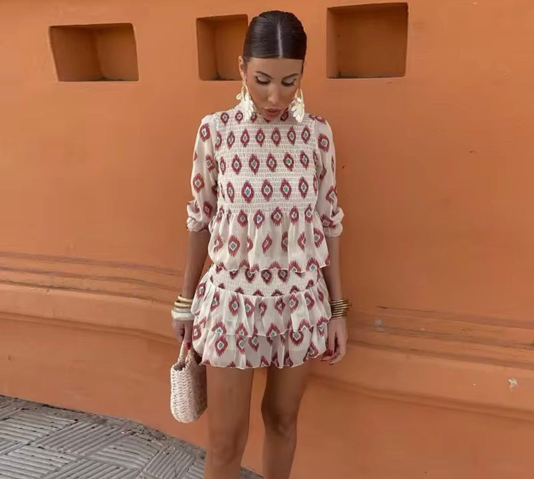 Elsie | Women's A-Line Mini Dress for Wedding Guests