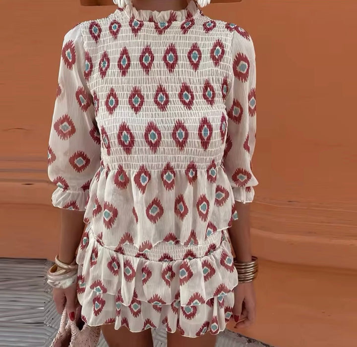 Elsie | Women's A-Line Mini Dress for Wedding Guests