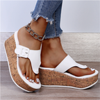 Women's Supportive Summer Sandals White