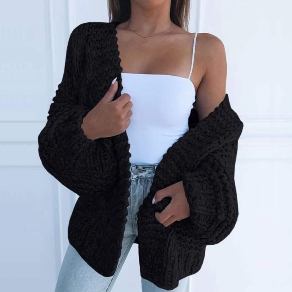 Layering Cardigan for Women Black
