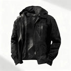 Men's Heavyweight Hooded Winter Coat Black