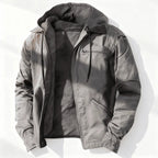Men's Heavyweight Hooded Winter Coat Gray